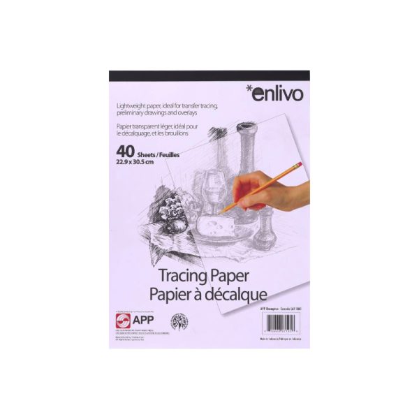 Tablette de papier à décalque (40f)