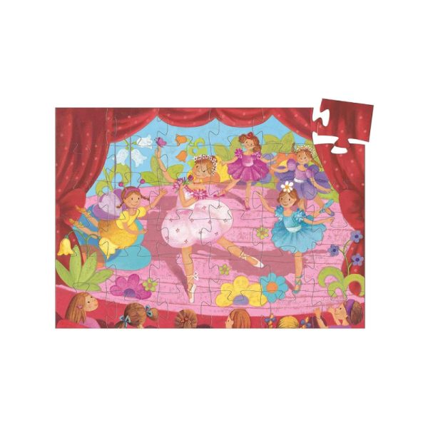 Puzzle silhouette – Ballerine – 36 pcs – Image 2