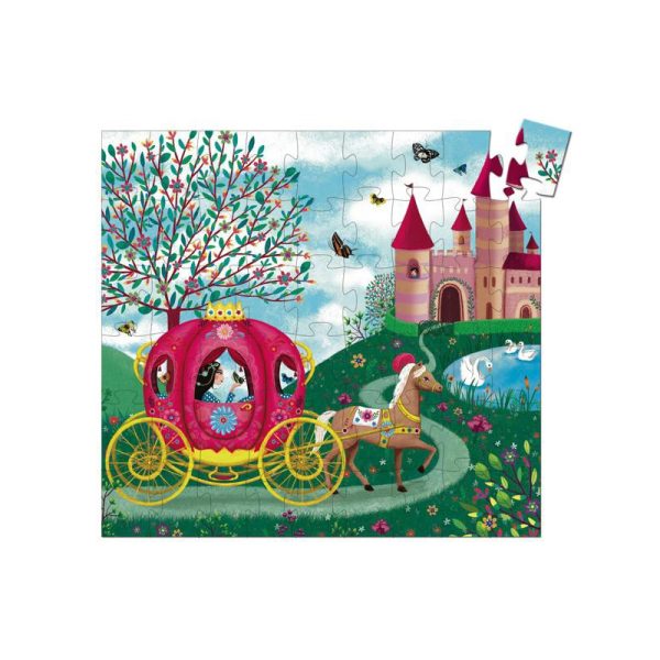 Puzzle silhouette – Carrosse d’Élise – 54 pcs – Image 2