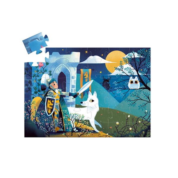Puzzle silhouette – Le chevalier de la pleine lune – 36 pcs – Image 2