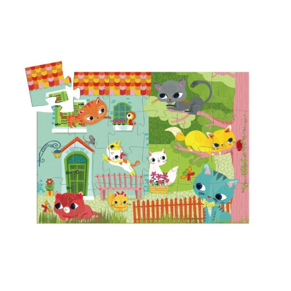 Puzzle silhouette – Pachat et ses amis – 24 pcs – Image 2