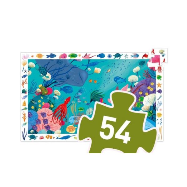 Puzzle observation – Aquatique – 54 pcs – Image 2