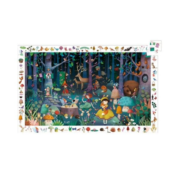 Puzzle observation – Forêt enchantée – 100 pcs – Image 2