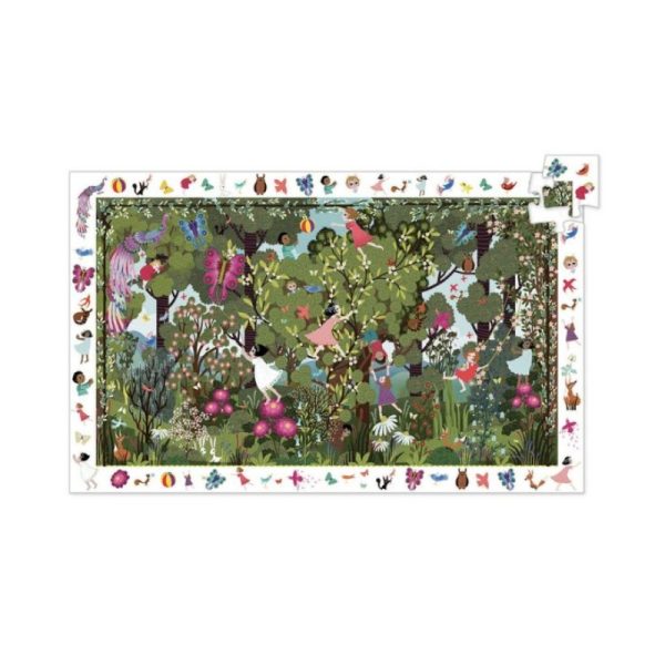 Puzzle observation – Jeux au jardin – 100 pcs – Image 2