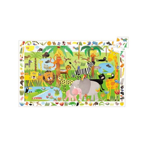 Puzzle observation – Jungle – 35 pcs – Image 2