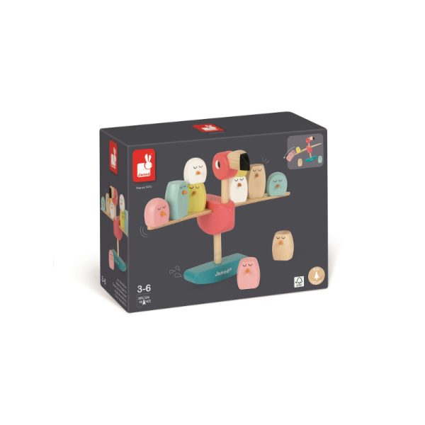 Jeu d’équilibre – Flamand rose
