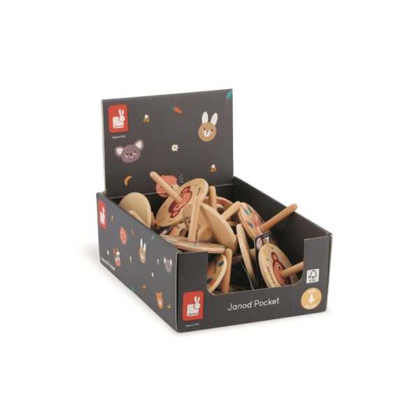 Toupies en bois