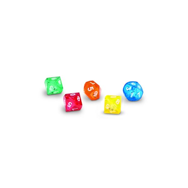 Dice in dice – dés en dés – 10 faces