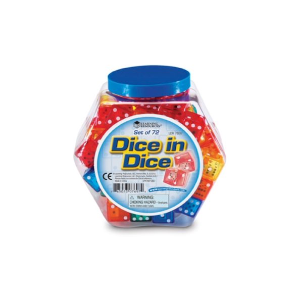 Dice in dice – Dés en dés – 6 faces – Image 2