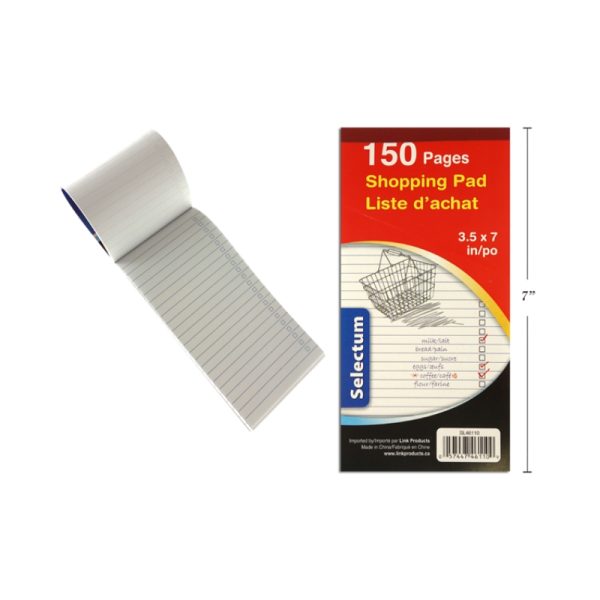Tablette liste d’épicerie (150p)