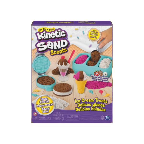 Kinetic Sand – Coffret Délices glacés – Sable kinetic