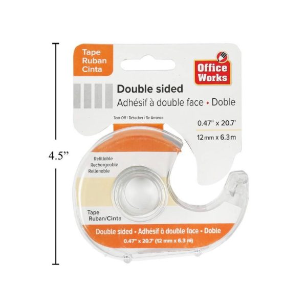Ruban adhésif double-face mince